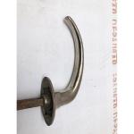 Paire de poignées nickelées