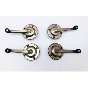 Jeu de 4 manivelles nickelées