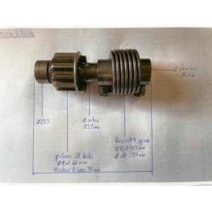 LANCEUR DE DEMARREUR BENDIX 